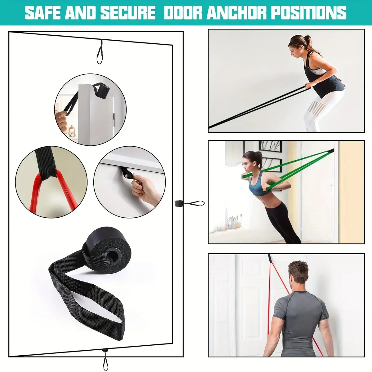 Latex Resistance Band for Pull-Ups and Strength Training