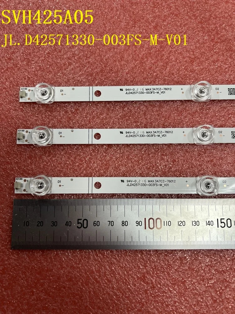 Bandes de rétroéclairage LED pour Hisense 43A6101EE H43B7120 43A6101EE H43BE7000 H43B7100 H43B7100UK HL 43J802 SVH425A05