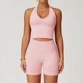 Yoga-Set für Damen, Top und Leggings