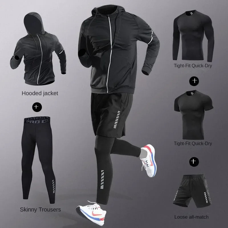 Men’s Quick-Dry Training Set, 3-Piece Options