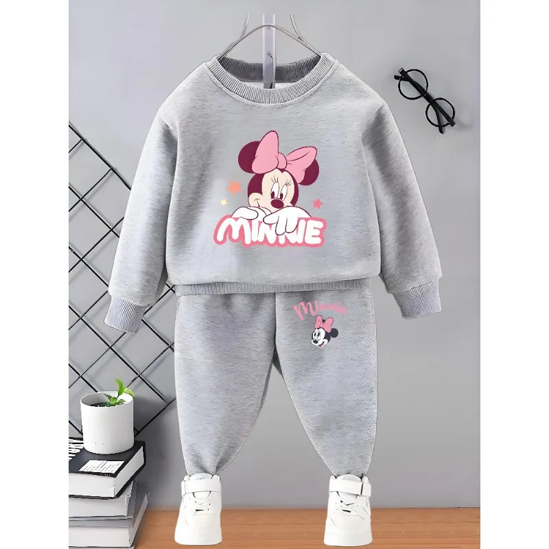 Girls’ Two-Piece Hoodie and Trousers Set