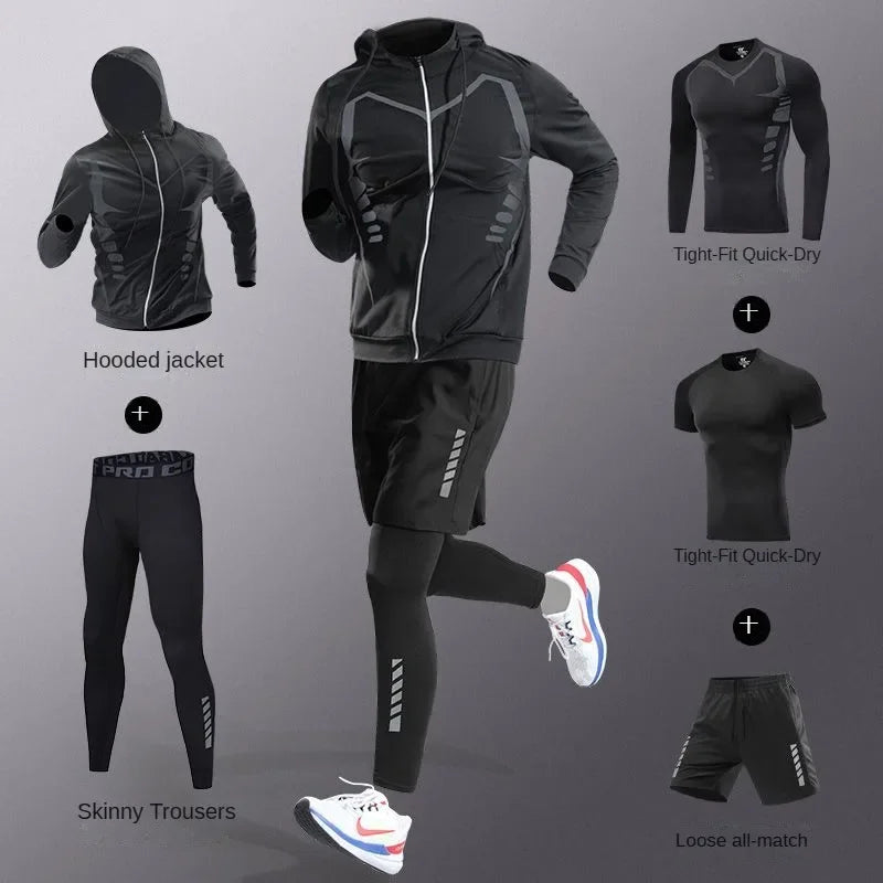 Men’s Quick-Dry Training Set, 3-Piece Options