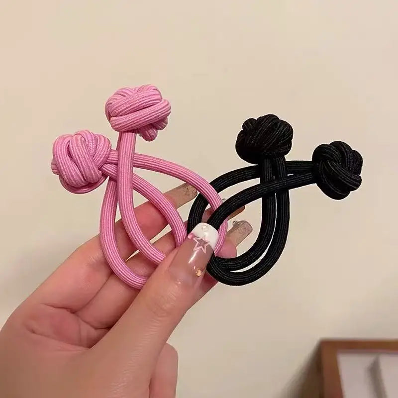 Simplicity Stretchy Rubber Hair Ties for Women, High-Elasticity Fashion Hair Scrunchies for Girls, Hair Accessories