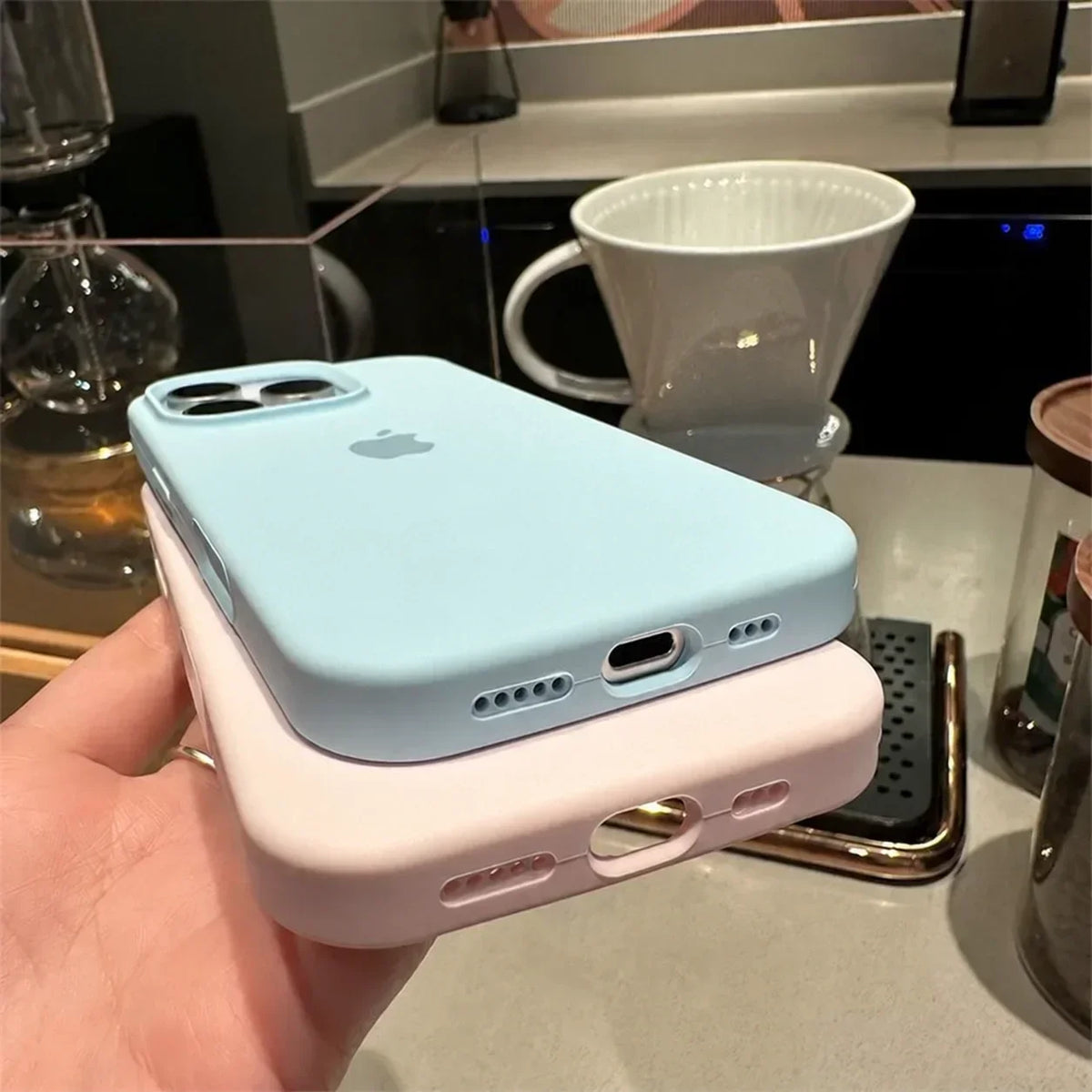 Premium Liquid Silicone Case for Apple iPhone 18 17 16 15 14 13 Pro Max Luxury Soft Touch Shockproof Slim Protective Phone Cover