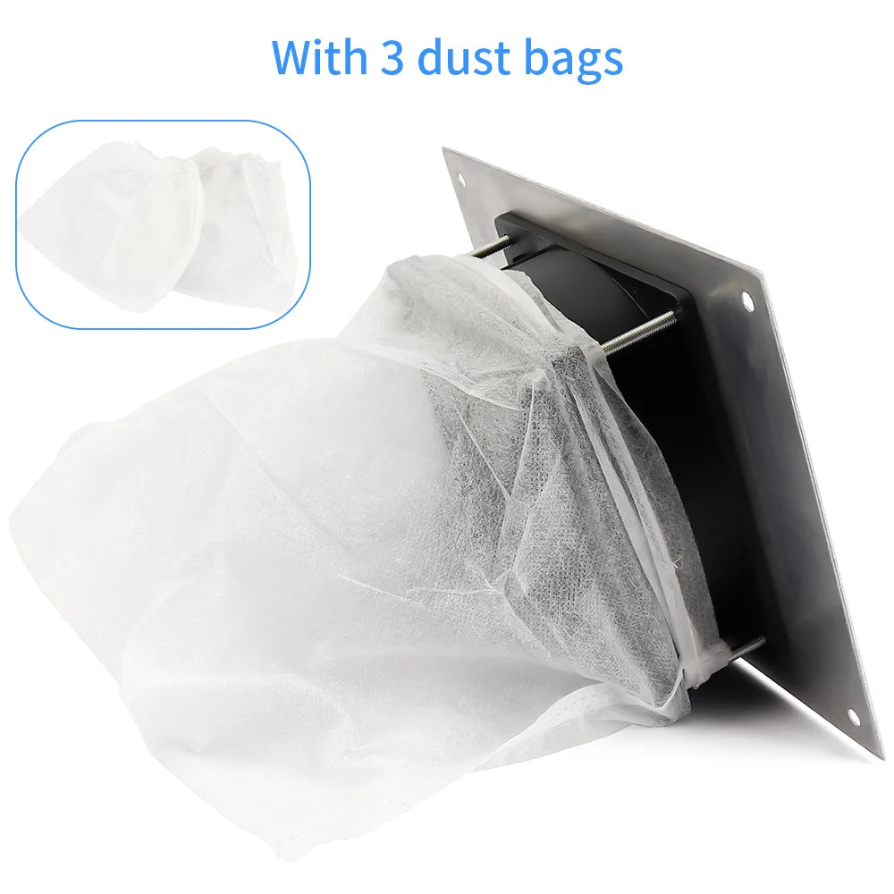 Built-in Table Desk Nail Dust Suction Vacuum Cleaner Nail Polish Dust Collector Manicure Machine Nail Gel Vacuum Remover Device