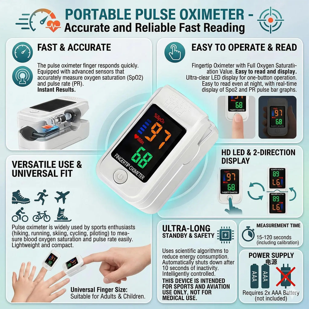 Blood Pressure Monitor Upper Arm Smart Automatic Sphygmomanometer Or Heart Rate Pulse Meter Oximeter Finger Clip Pulse Oximeter