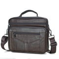 LACHIOUR Genuine Leather Men’s Messenger Bag