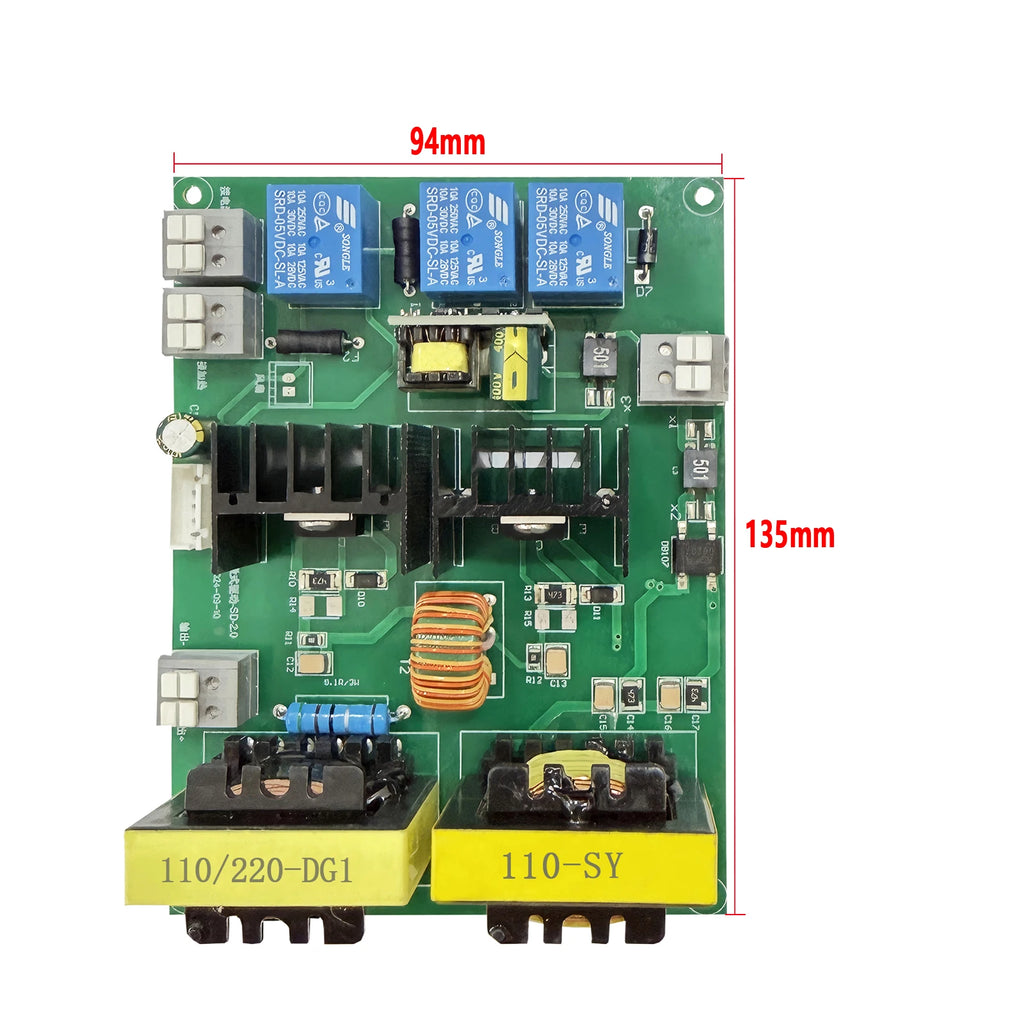 40kHz Mechanical Driver Board / Digital Circuit Boards for Ultrasonic Cleaner 60W-180W 110V/220V Ultrasonic Generator PCB
