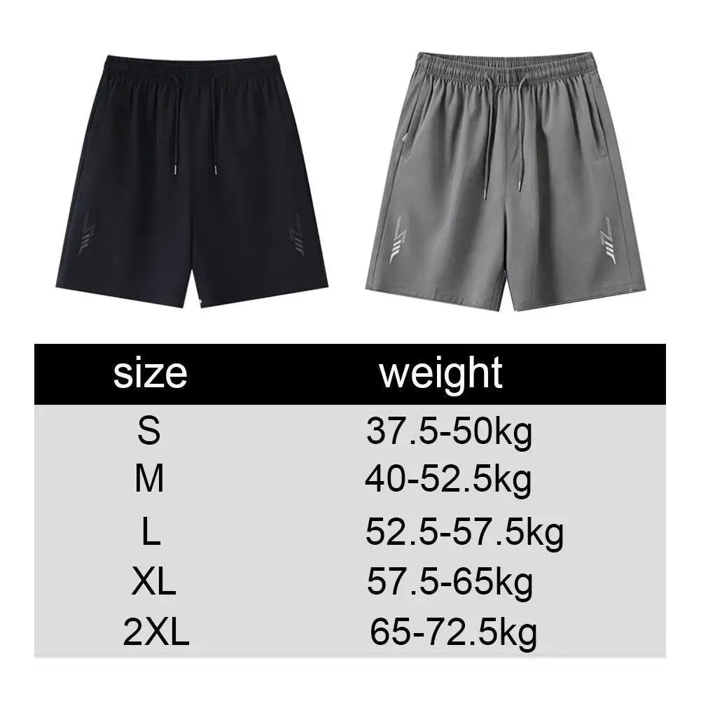 Pantaloncini sportivi uomo con coulisse e tasche