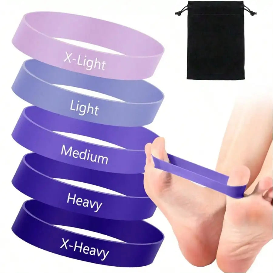 Resistance Bands for Toe, Finger and Hand Exercises