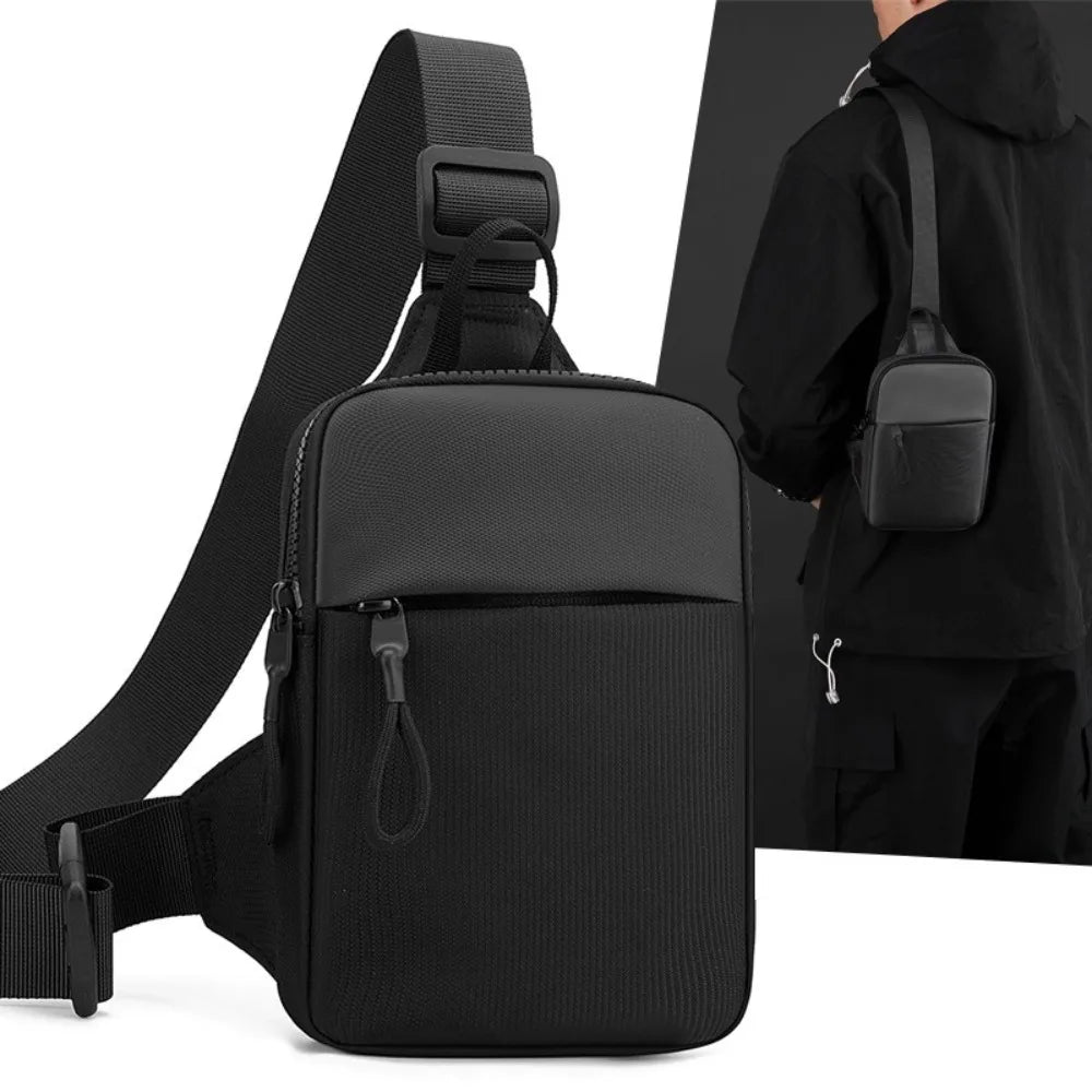 Oxford Fabric Chest Bag in Two Sizes