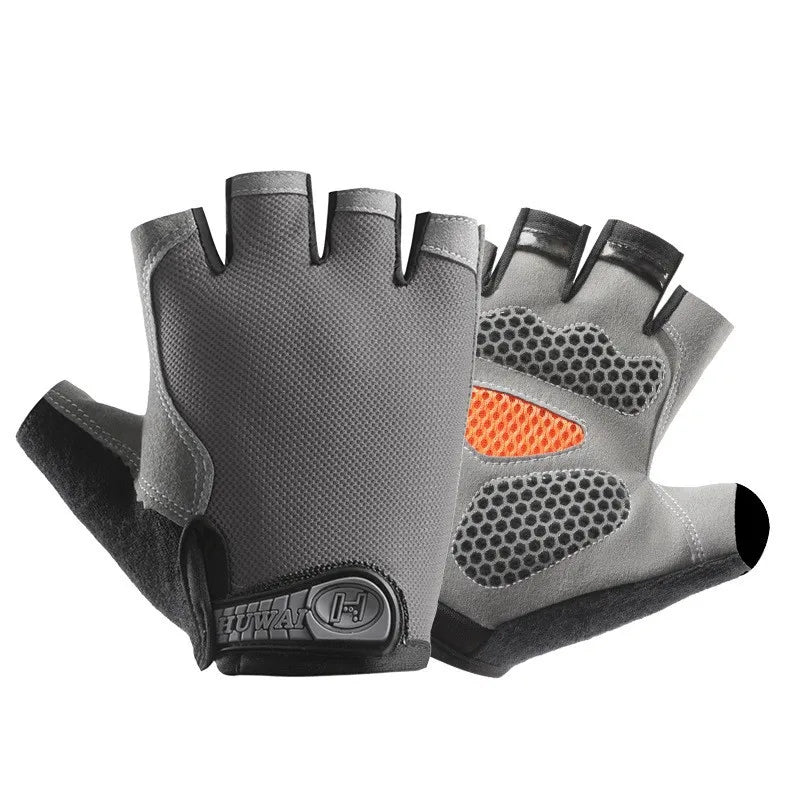 Fingerless Training Gloves for Gym, Weightlifting and Cycling