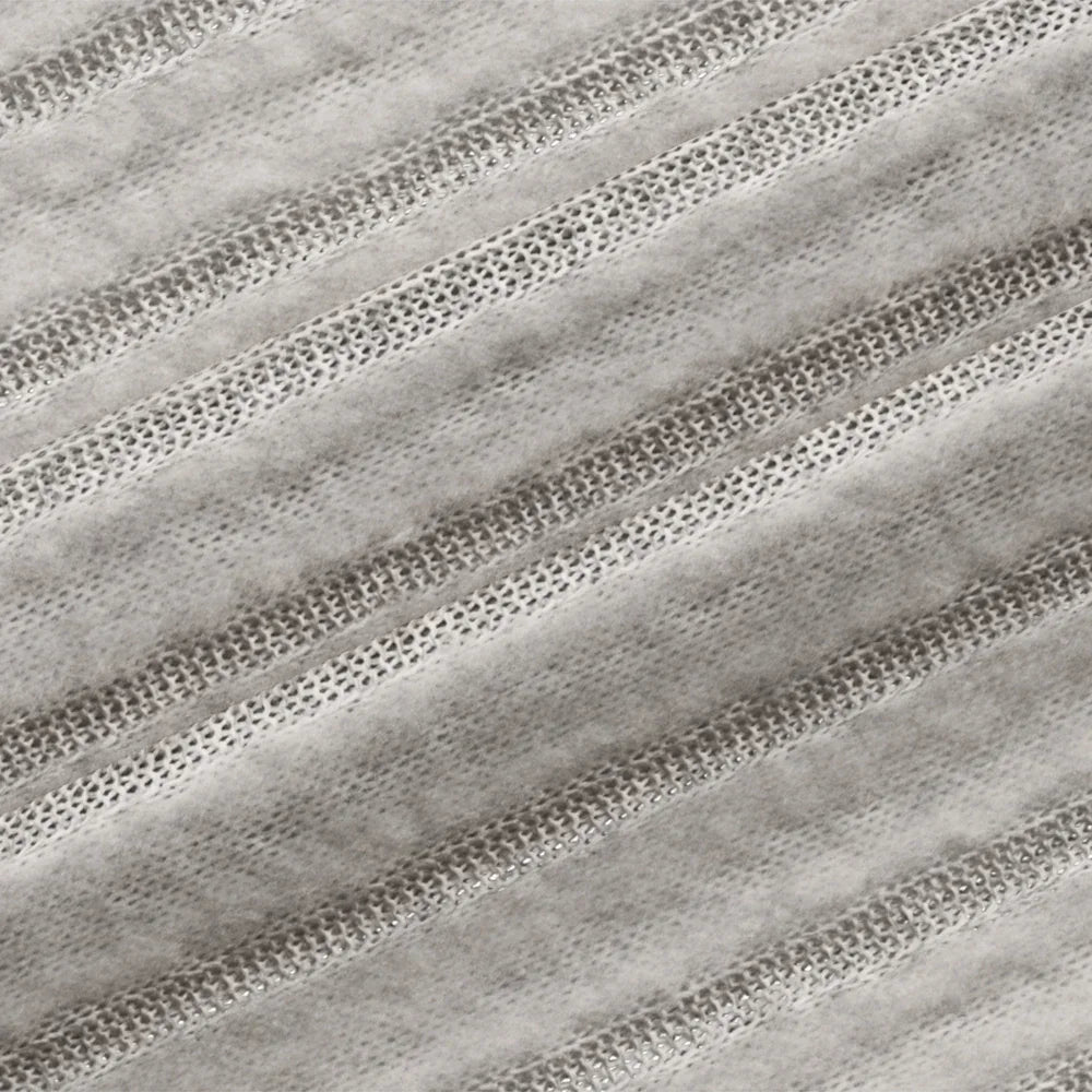 Mini abito in maglia da donna con scollo a V