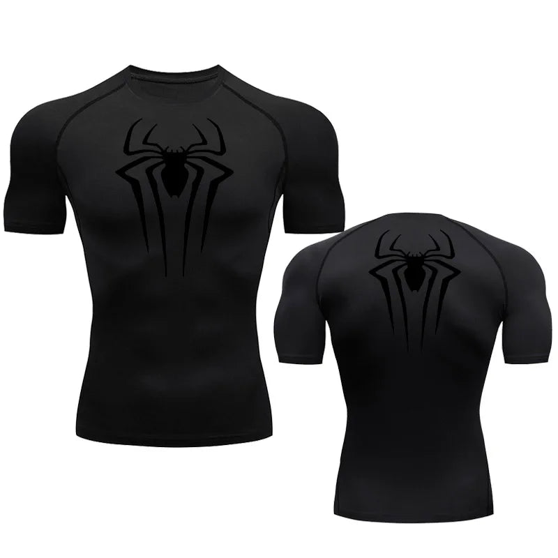 Maglia aderente uomo per lo sport