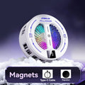 K36 Semiconductor Magnetic Phone Cooler Fast Heat Dissipator Universal for Gaming iPhone 16 15 14 13 12 Pro Max Samsung S25 iPad