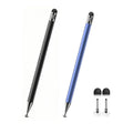 2-in-1 Stylus Pen High Sensitivity Disc Tip Rubber Tip Touch Pencil Suitable for Apple iPhone iPad Android Samsung Tablet Phone