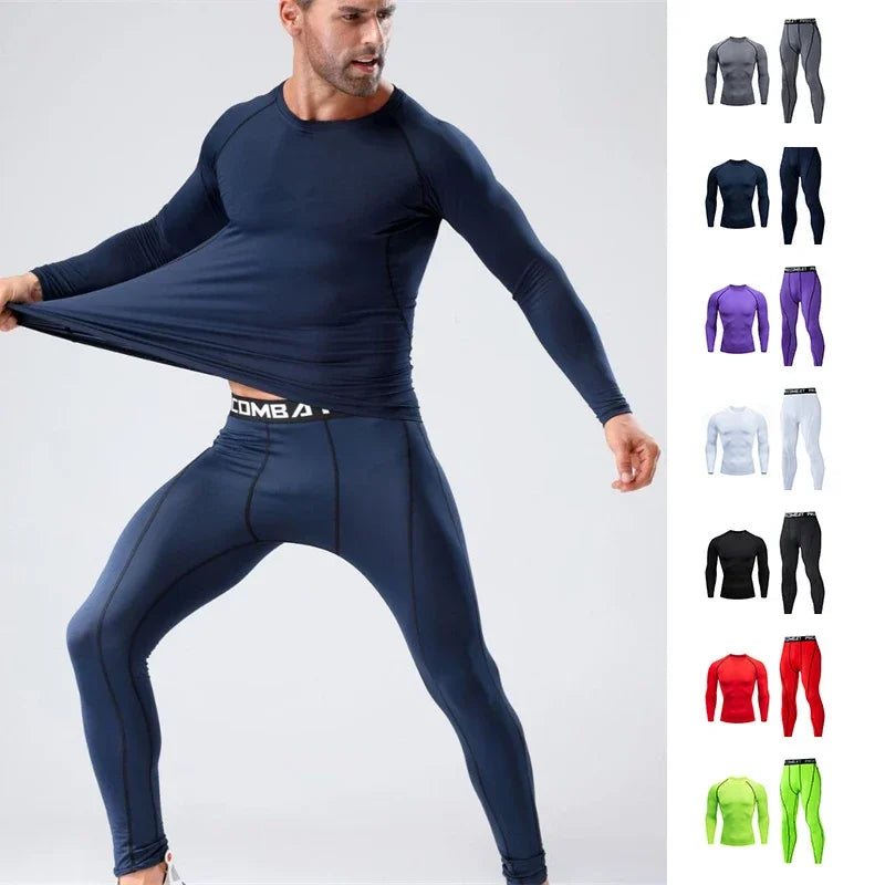 Completo sportivo uomo a due pezzi