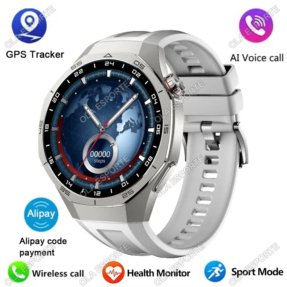 GPS Bluetooth Calling Smartwatch with Voice Assistant