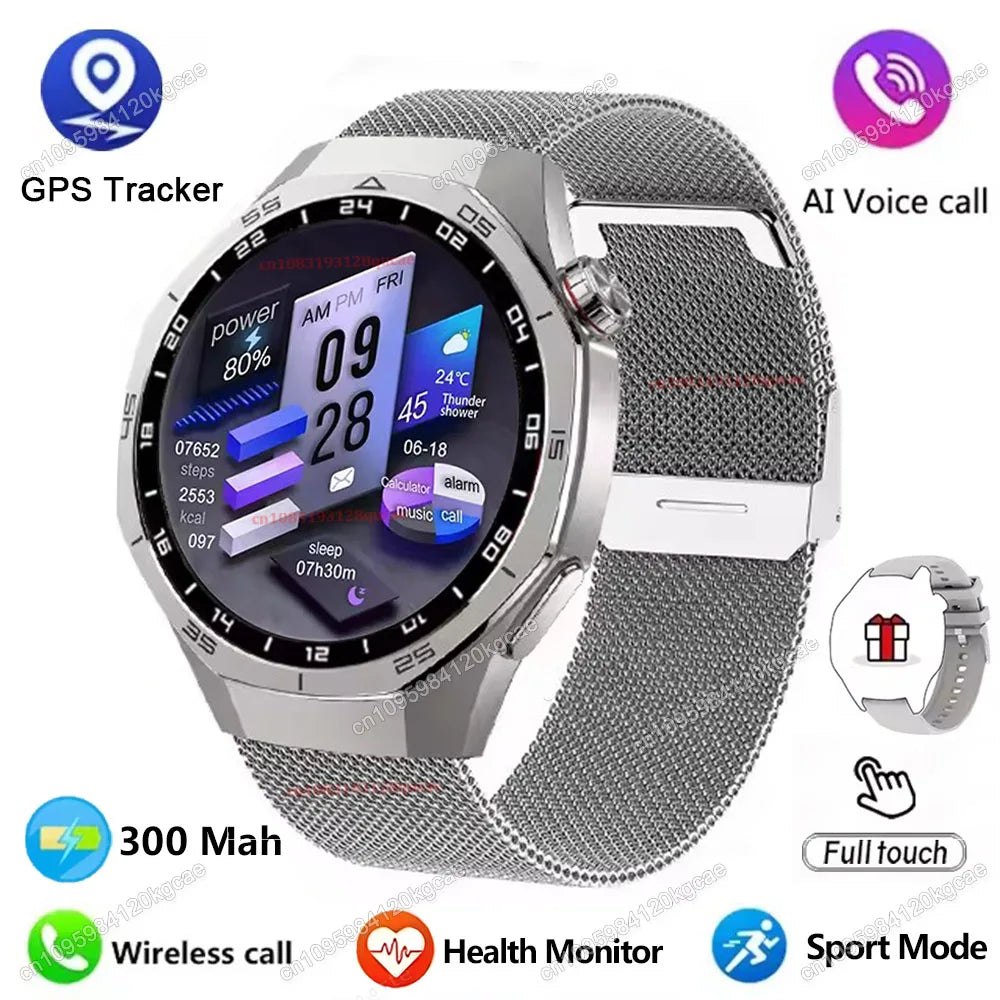 2026 New Men's Smart Watch 1.52 HD Display Health Tracking Bluetooth Call Voice Assistant Sports IP68 Waterproof Smartwatch Ht30