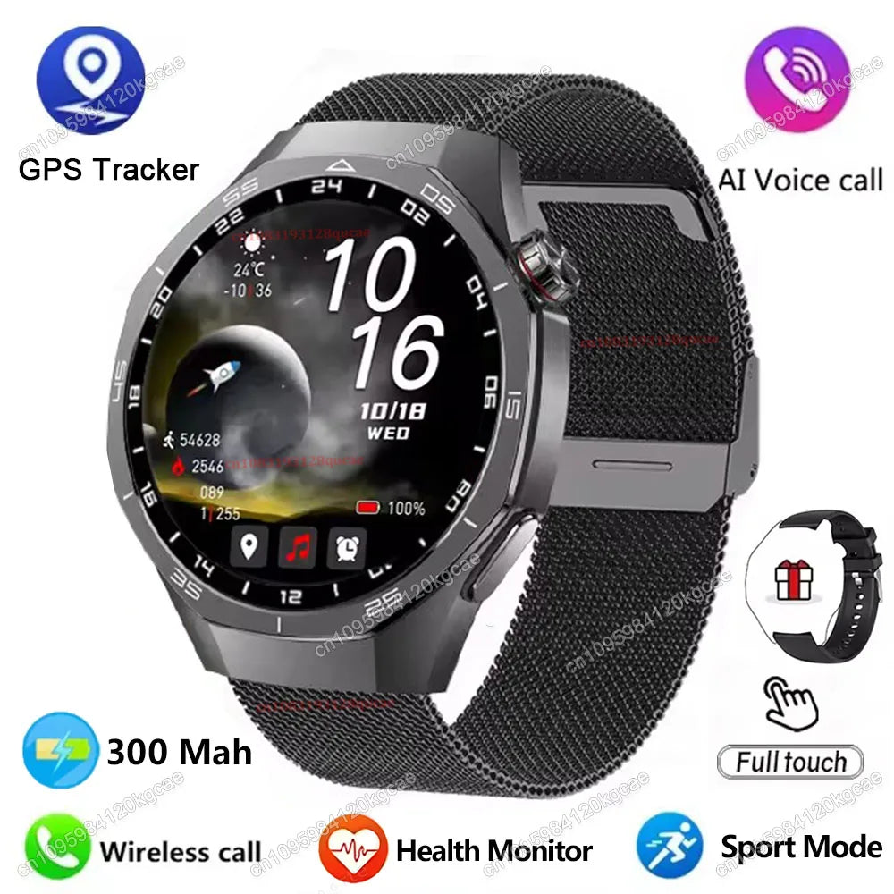 2026 New Men's Smart Watch 1.52 HD Display Health Tracking Bluetooth Call Voice Assistant Sports IP68 Waterproof Smartwatch Ht30