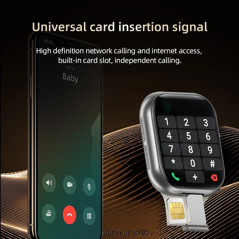 S10 Plus VP29 4G LTE Smartwatch With 2.29inch Amoled Rotary Camera GPS Whatsapp App Store Video Calling 512GB Rom Smart Watch