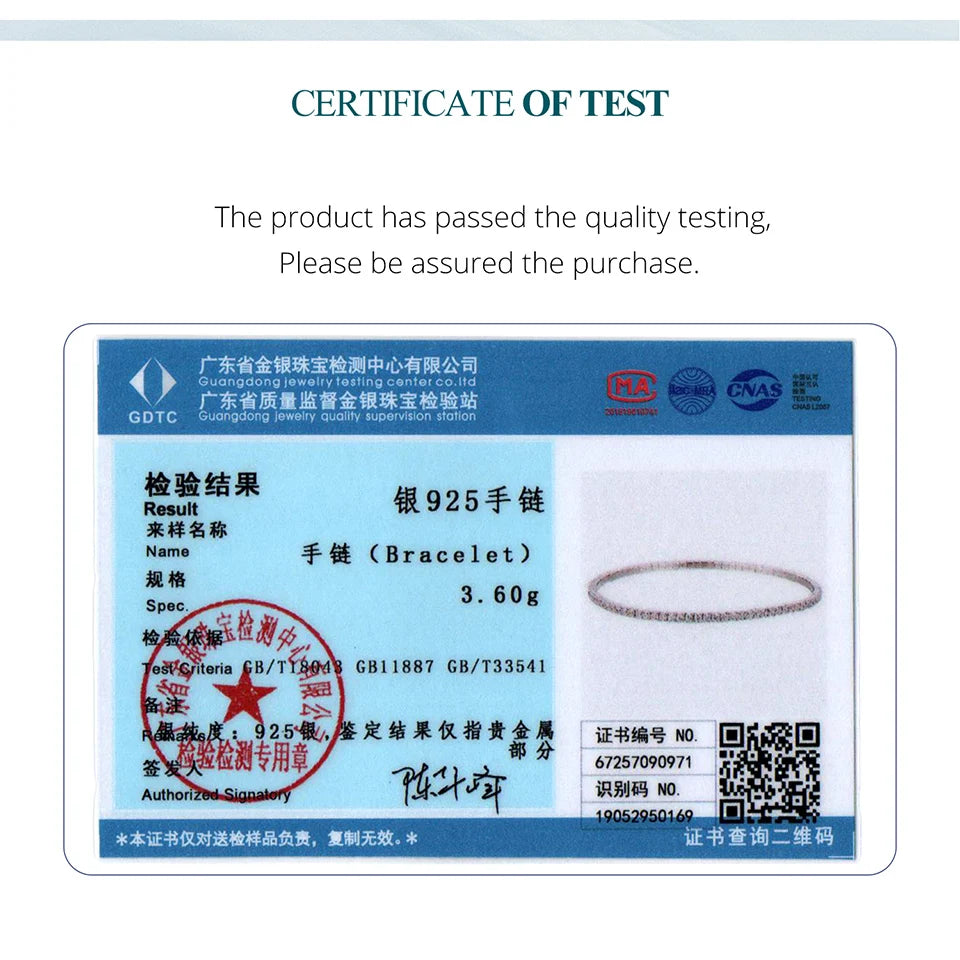 Bracelet with continuous chain