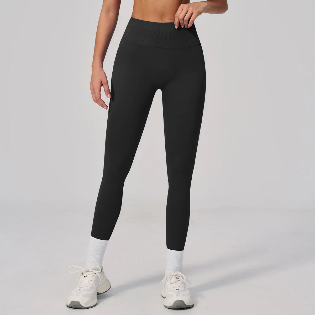 Leggings yoga donna a vita alta