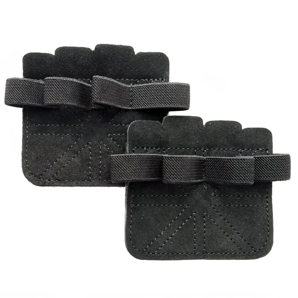 Cowhide Weightlifting Grip Pads, 1 Pair