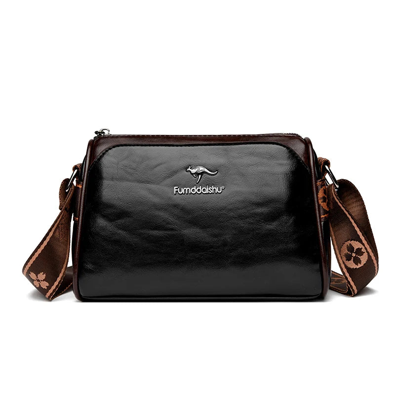 New Genuine High Quality Soft Leather Luxury Purses Crossbody Bag Designer Brand Ladies Shoulder Crossbody Bags 2026 Sac A Main