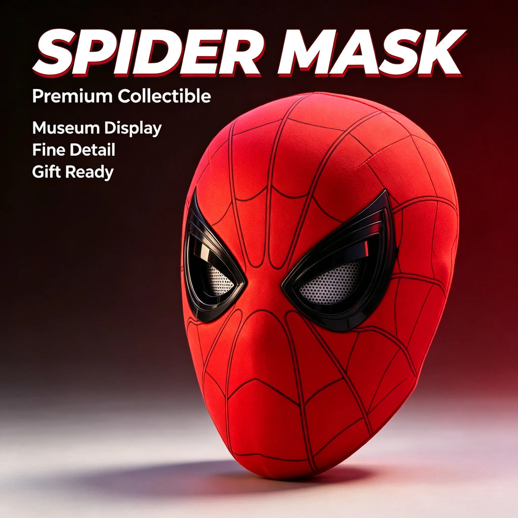 1:1 Wearable Cosplay Full Face Headgear Movable Eyes Elastic Prop Toy Halloween Party Costume Gift For Adults Hobby Collectors