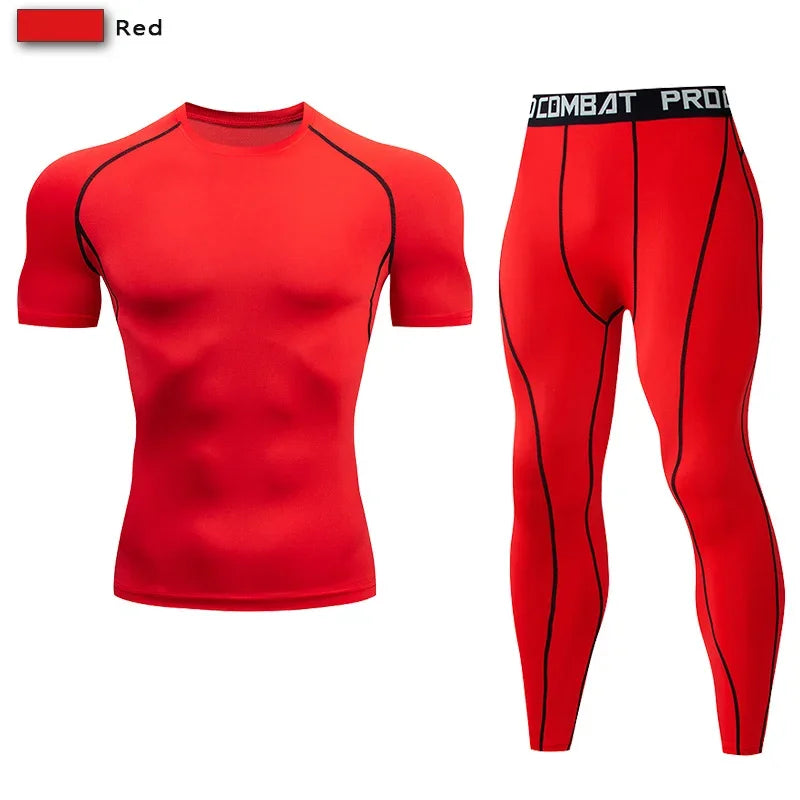 Completo sportivo uomo a due pezzi