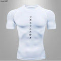 Maglia sportiva girocollo in poliestere
