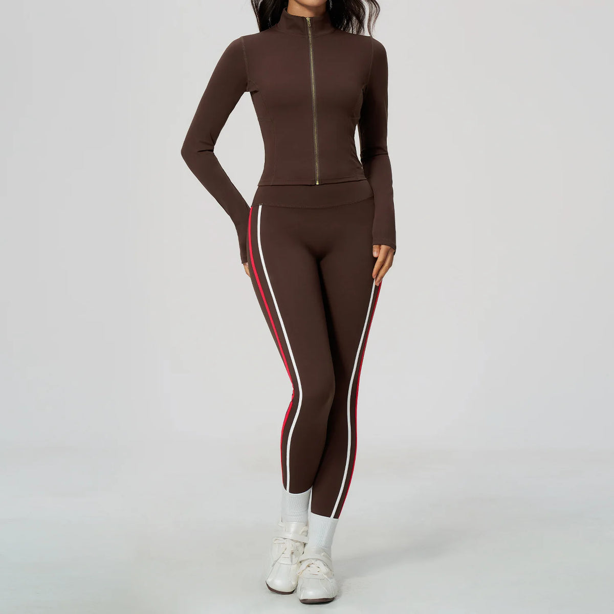 Ensemble yoga femme, 2 pièces, haut et legging