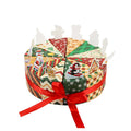 Teilbare Geschenkbox in Kuchenform zu Weihnachten, kleine Geschenkverpackungen für Süßigkeiten, teilbare Leckerli-Geschenkboxen für die Weihnachtsparty