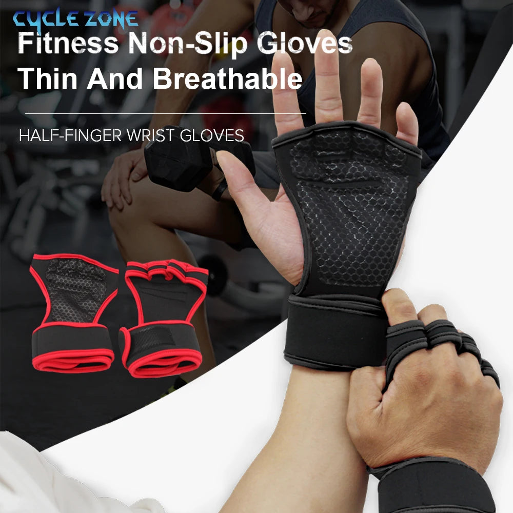 Half-Finger Weight Training and Cycling Gloves