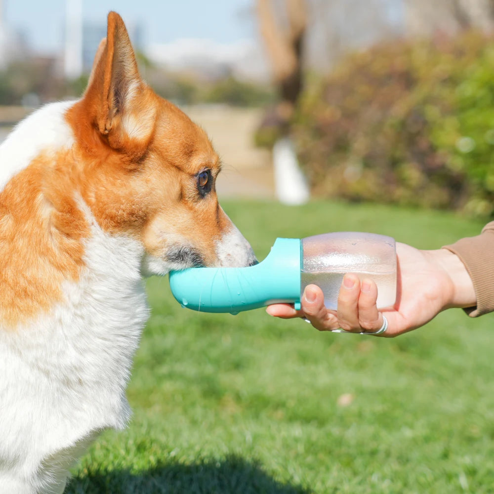Botella de agua para perros 300ML Bebederos para cachorros para perros medianos y pequeños Gatos Senderismo Comedero portátil para gatos Suministros Golden Retriever
