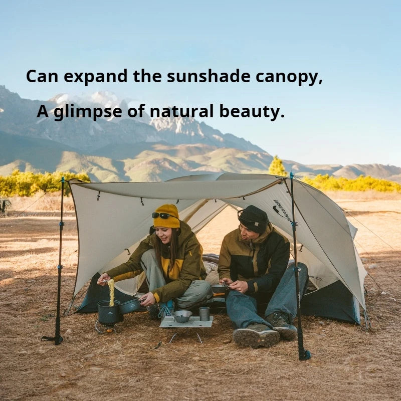 Naturehike Mongar UL Camping Tent 1-2 People 15D Nylon 3 Season Tent ultralright Portable water protective Travel Travel Tent