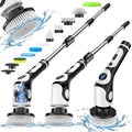 HOMEFISH Multifunctional Electric Cleaning Brush Voice-Controlled Rechargeable Smart Rotary Cleaning Brush Kitchen Cleaning Brush