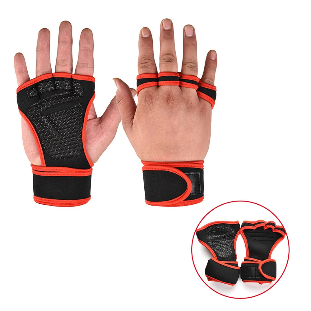 Half-Finger Weight Training and Cycling Gloves