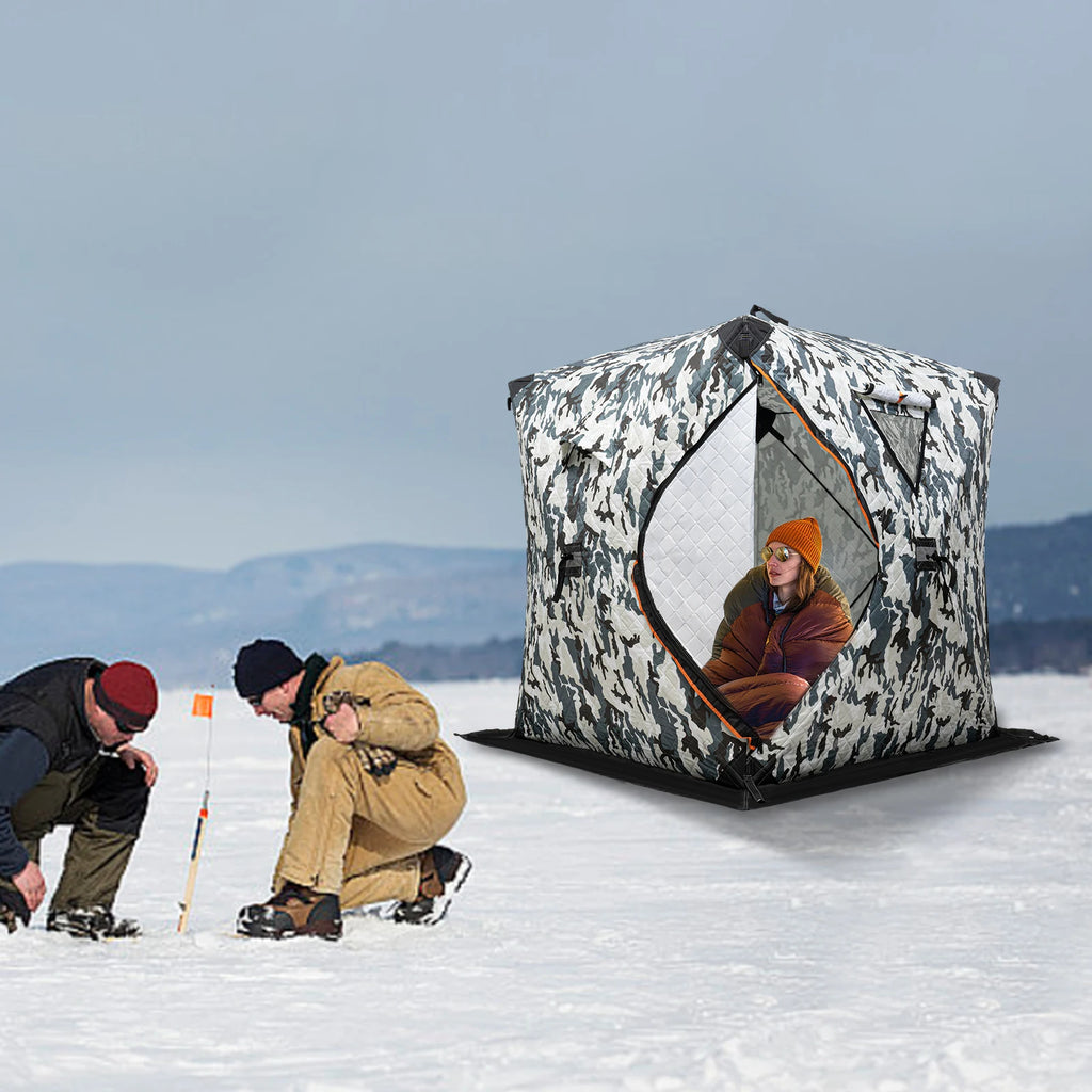 Tenda rifugio da pesca sul ghiaccio per 1–2 persone