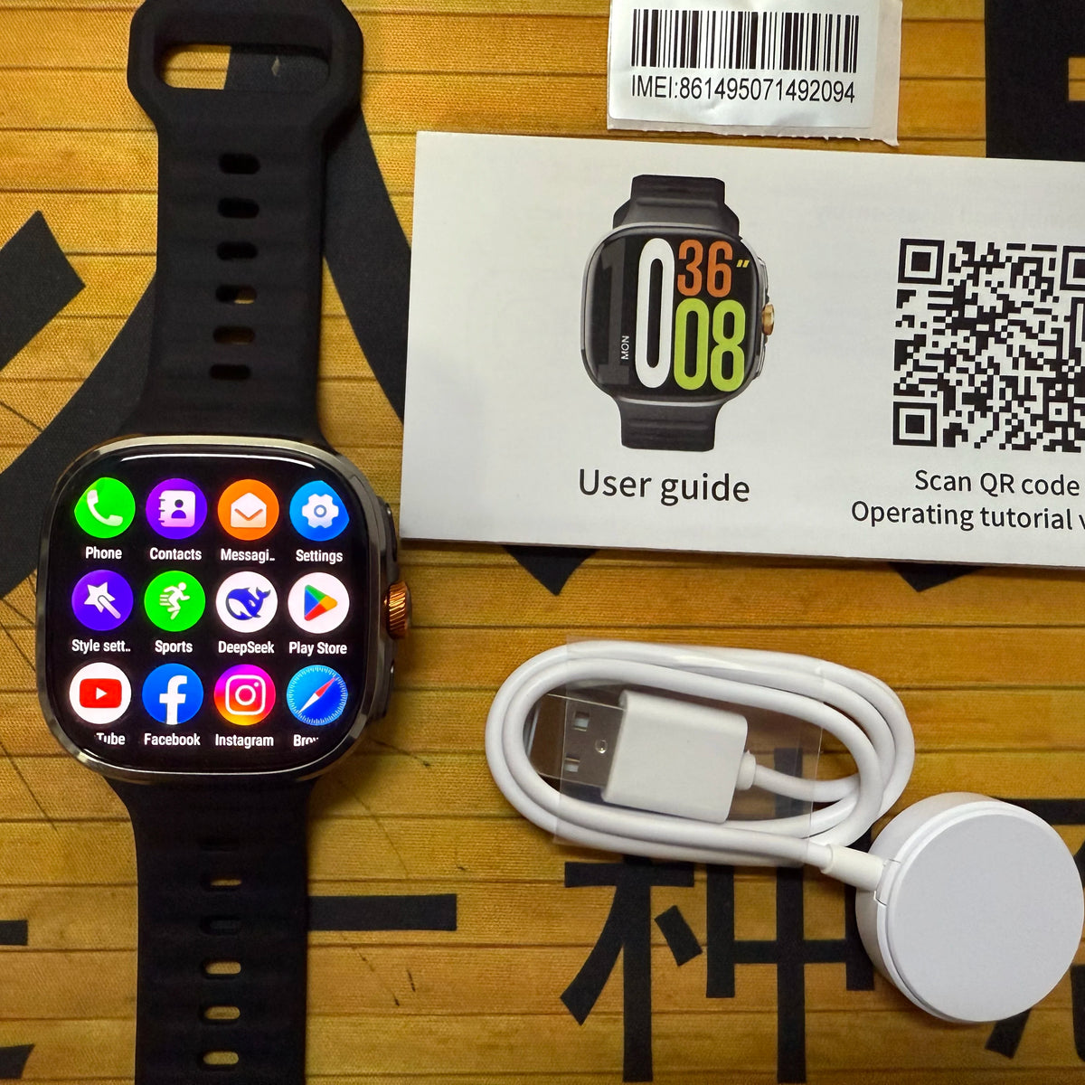 5G/4G Full Network Smart Watch 2.40 inch Big Screen HD Video Call 8GB+128GB RAM 2100mAh Google Play WIFI GPS Sim Card Smartwatch