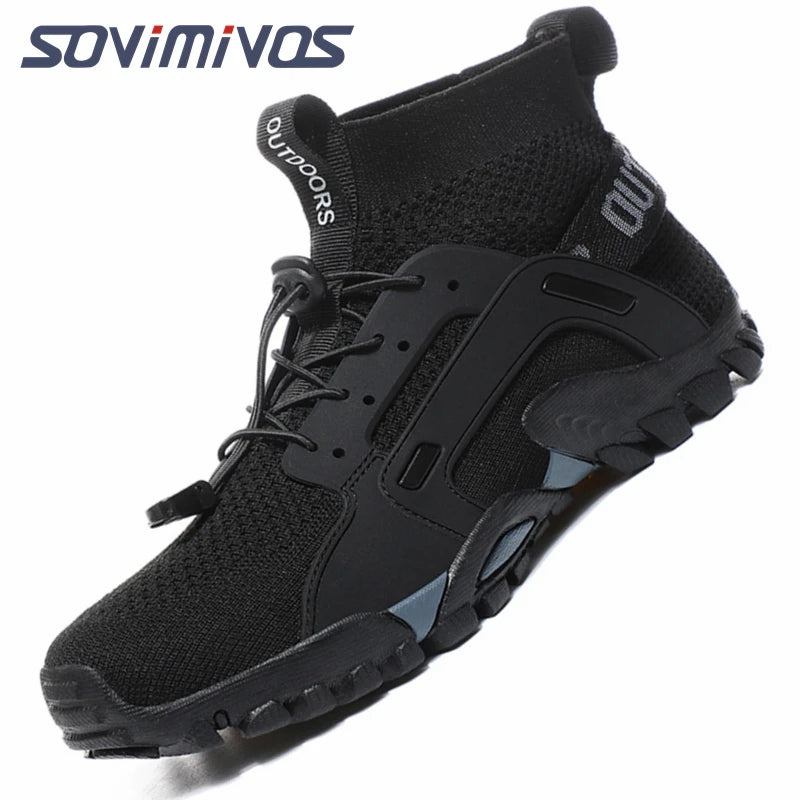 Wasserschuhe für Herren, schnelltrocknende Aquaschuhe, leichte Wanderschuhe für Wassersport, Schwimmen, Angeln und Kajakfahren