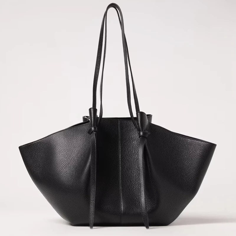 Large Capacity Tote Wings Bags For Women Luxury Designer Handbags And Purses 2025 New In Fashion PU Leather Underarm Shoulder