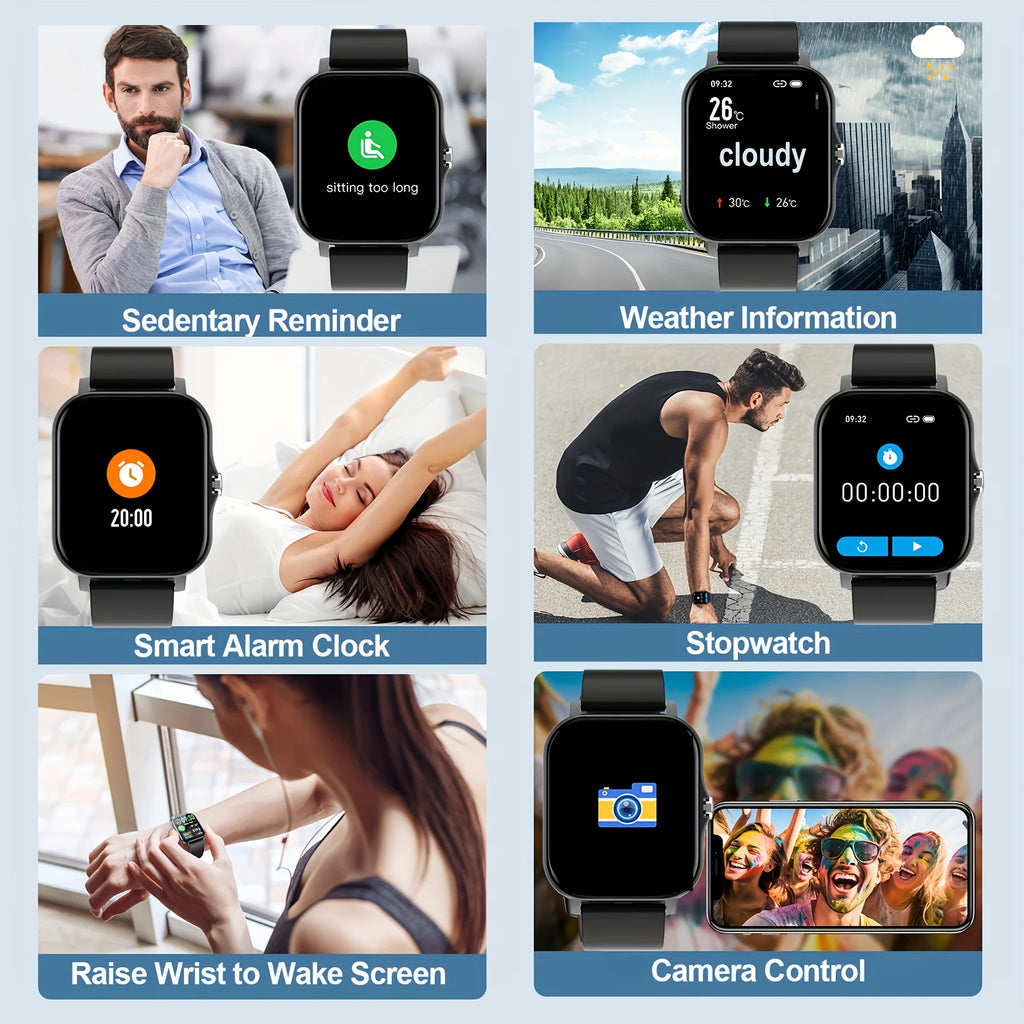 ERUN 1.83-Inch Bluetooth Calling Smartwatch