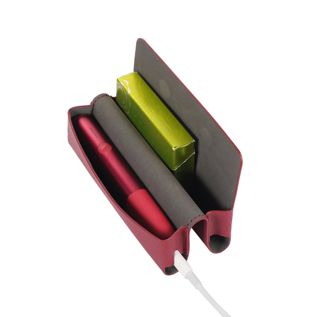 New PU Leather Case for IQOS ILUMA/ILUMA I ONE, Protective Cover and Storage Bag, Replacement Accessories Holder Pouch
