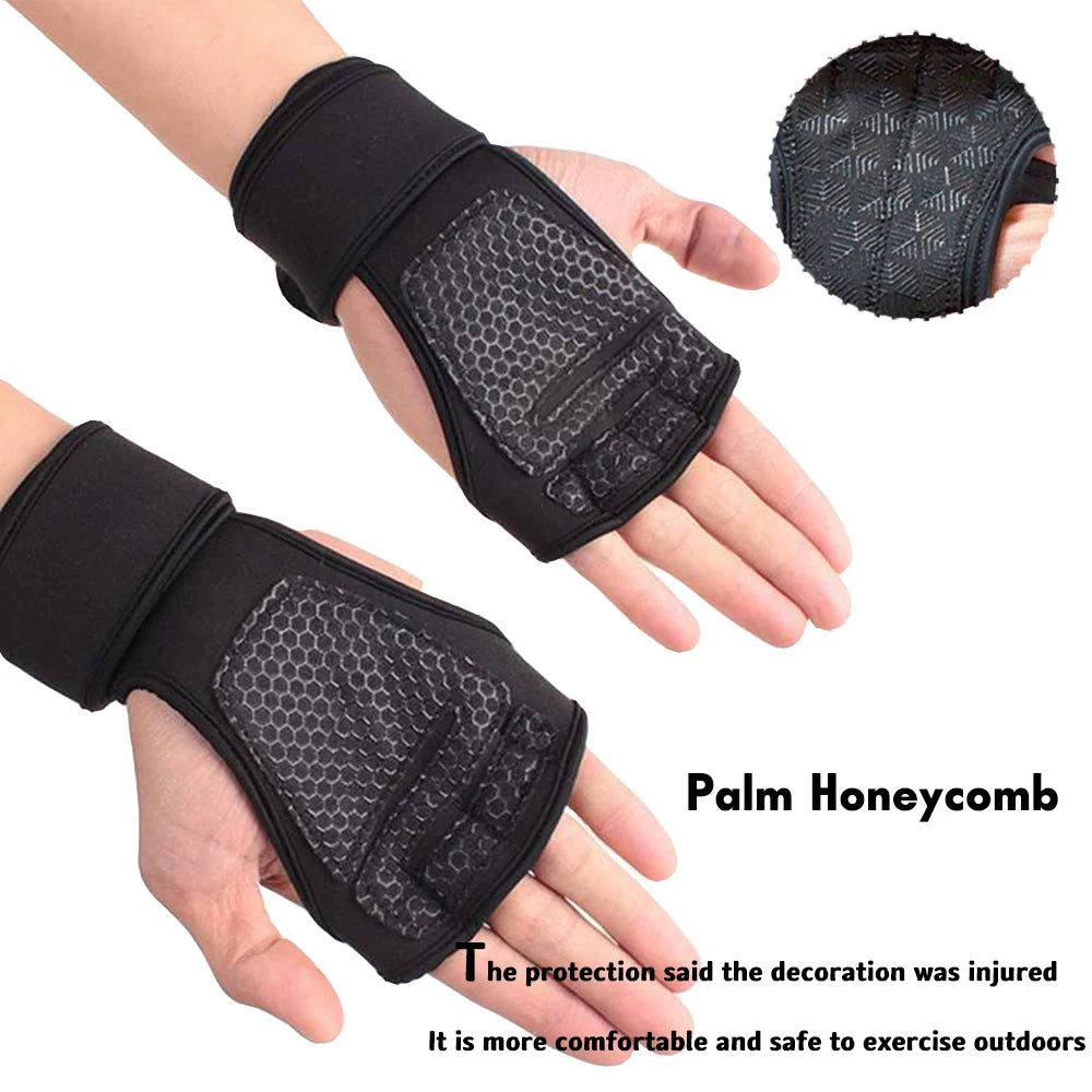 Half-Finger Weight Training and Cycling Gloves