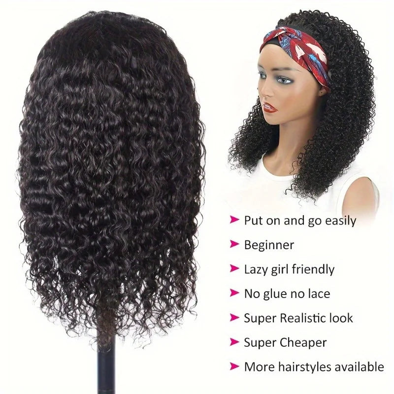 Parrucca FIUMER con fascia e ricci deep wave
