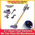 ABIR VC205 Cordless Handheld Vacuum Cleaner,27000PA,Touch Screen,Smart Dust Sensor,Auto Speed Control for Home Bed Carpet Clean