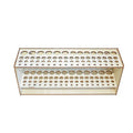 Wooden Artist Brush and Pencil Holder, 67 Slots