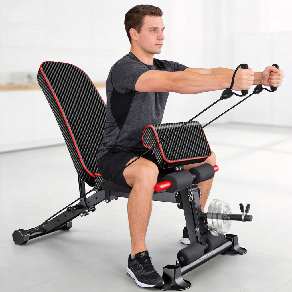 Adjustable Weight Bench for Home Strength Training